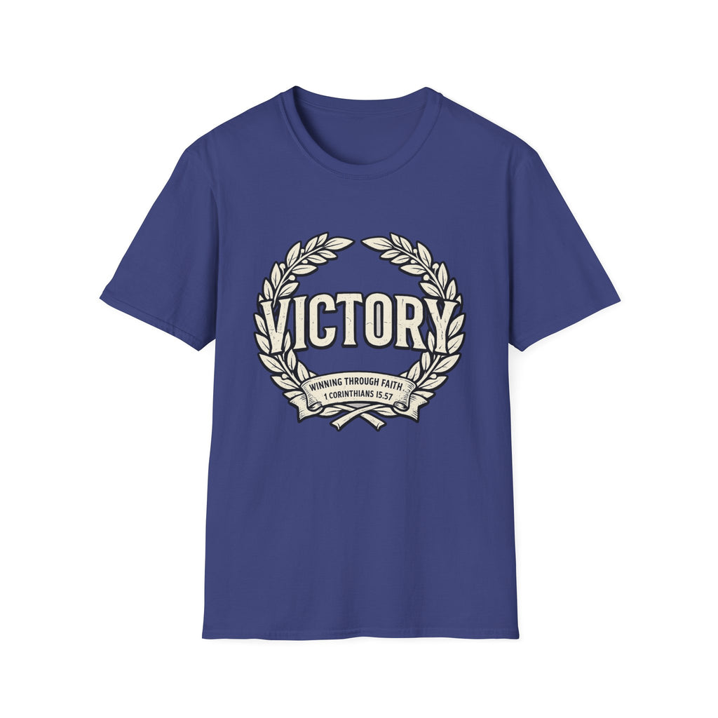 Victory. Winning Through Faith T-shirt