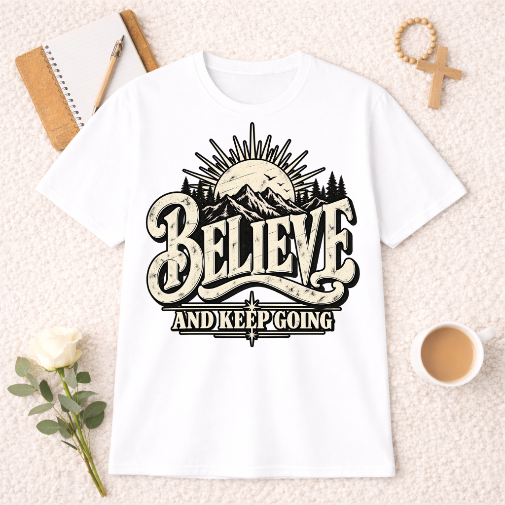 Believe And Keep Going T-shirt