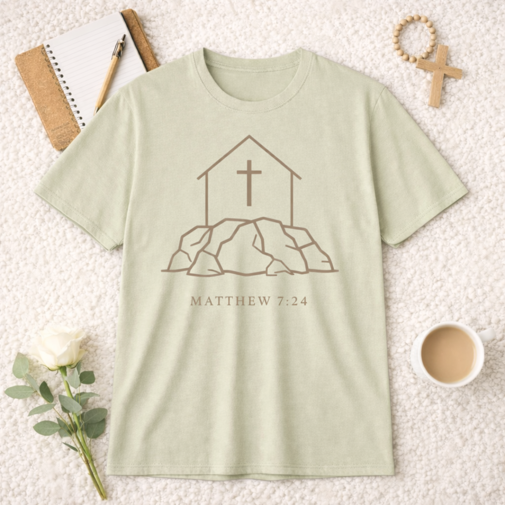 Matthew 7:24 T-Shirt