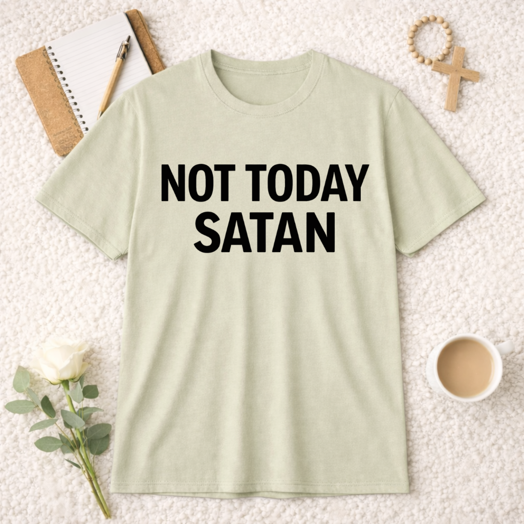 Not Today Satan T-Shirt