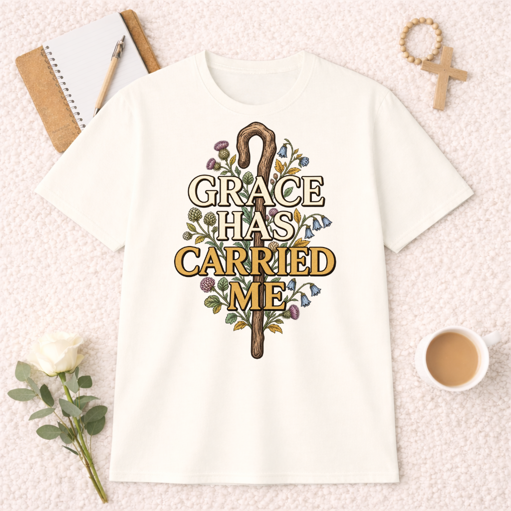 Grace Has Carried Me T-shirt
