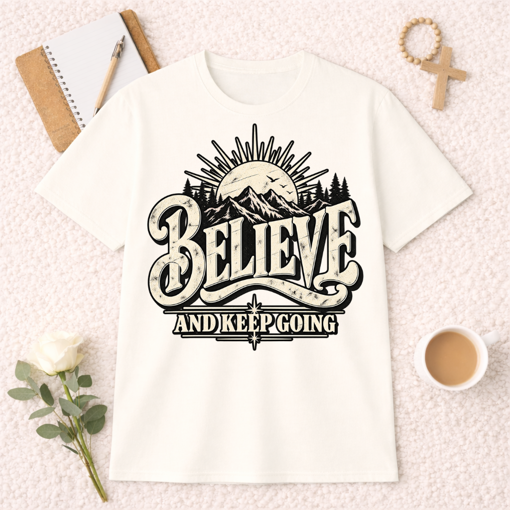 Believe And Keep Going T-shirt