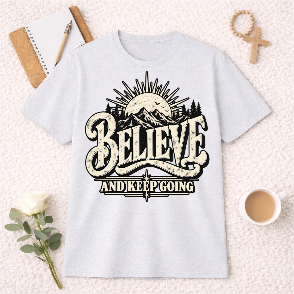 Believe And Keep Going T-shirt