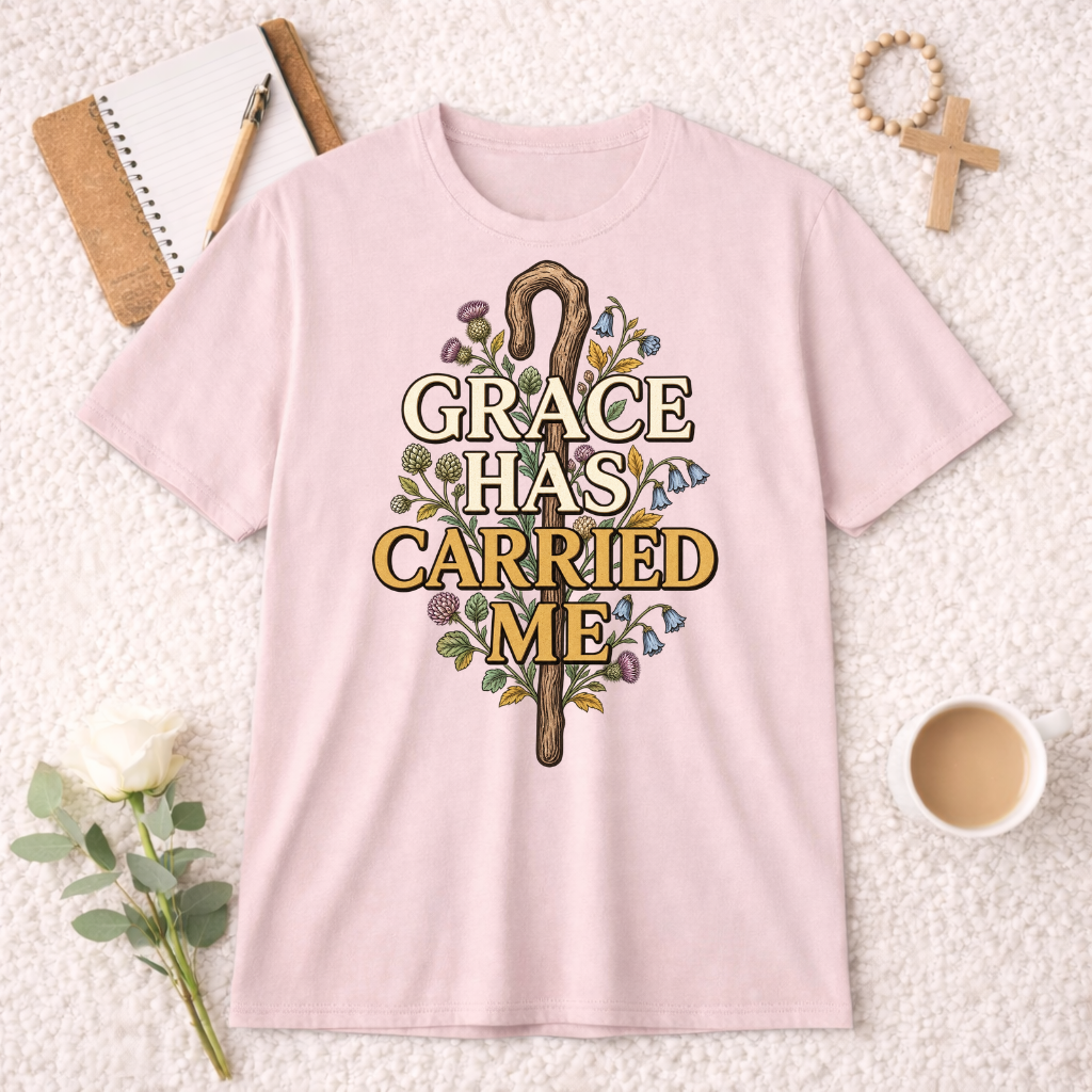 Grace Has Carried Me T-shirt