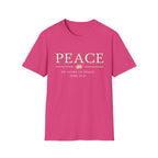 Peace. He Gives Us Peace T-shirt