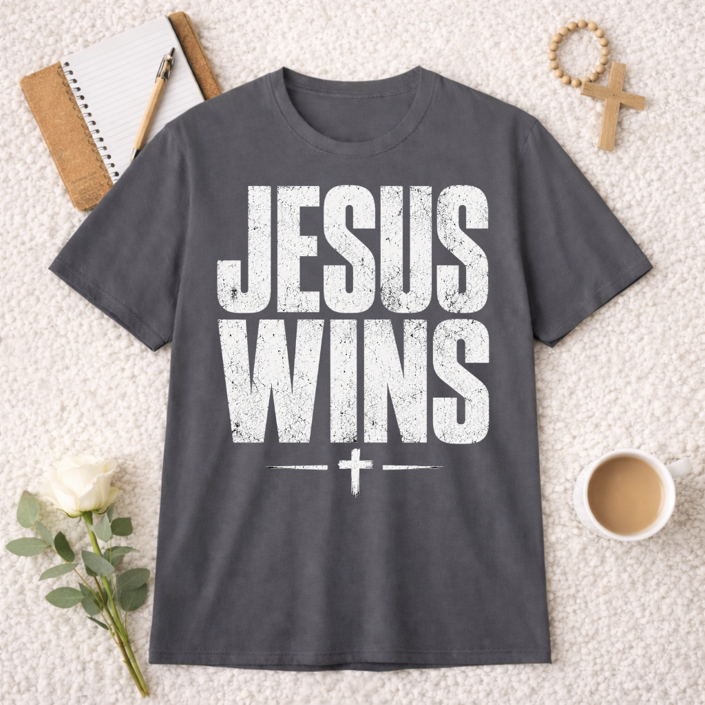 Jesus Wins T-shirt