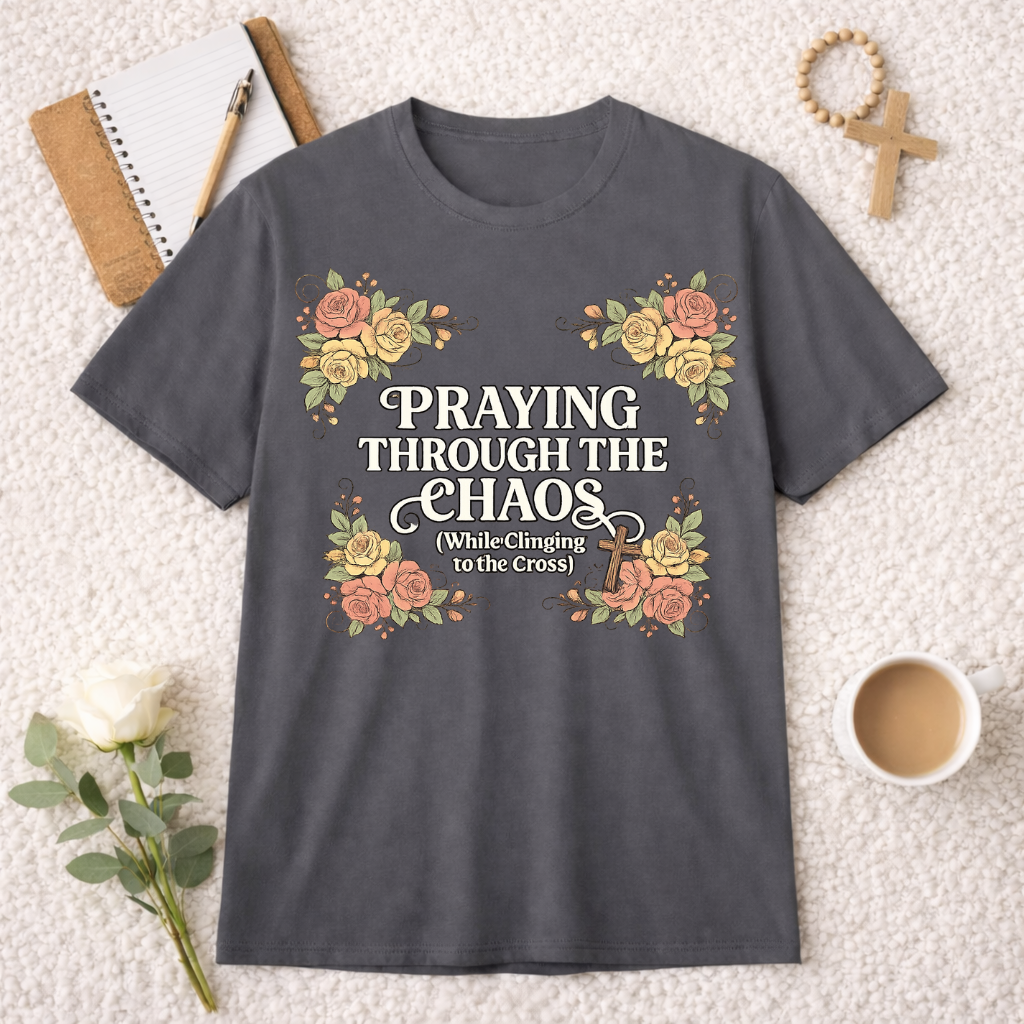 Praying Through The Chaos T-shirt
