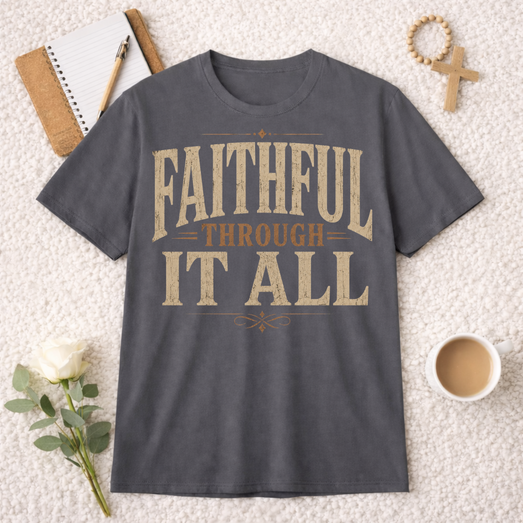 Faithful Through It All T-shirt