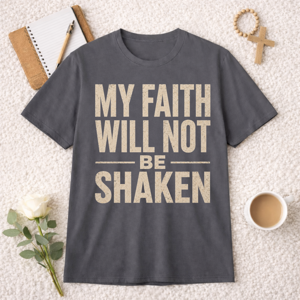 My Faith Will Not Be Shaken T-Shirt