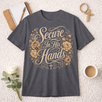 Secure in His Hands T-shirt