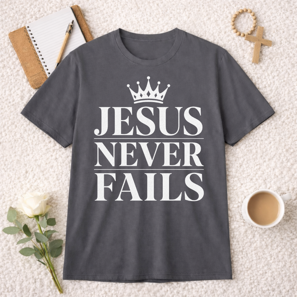Jesus Never Fails T-shirt