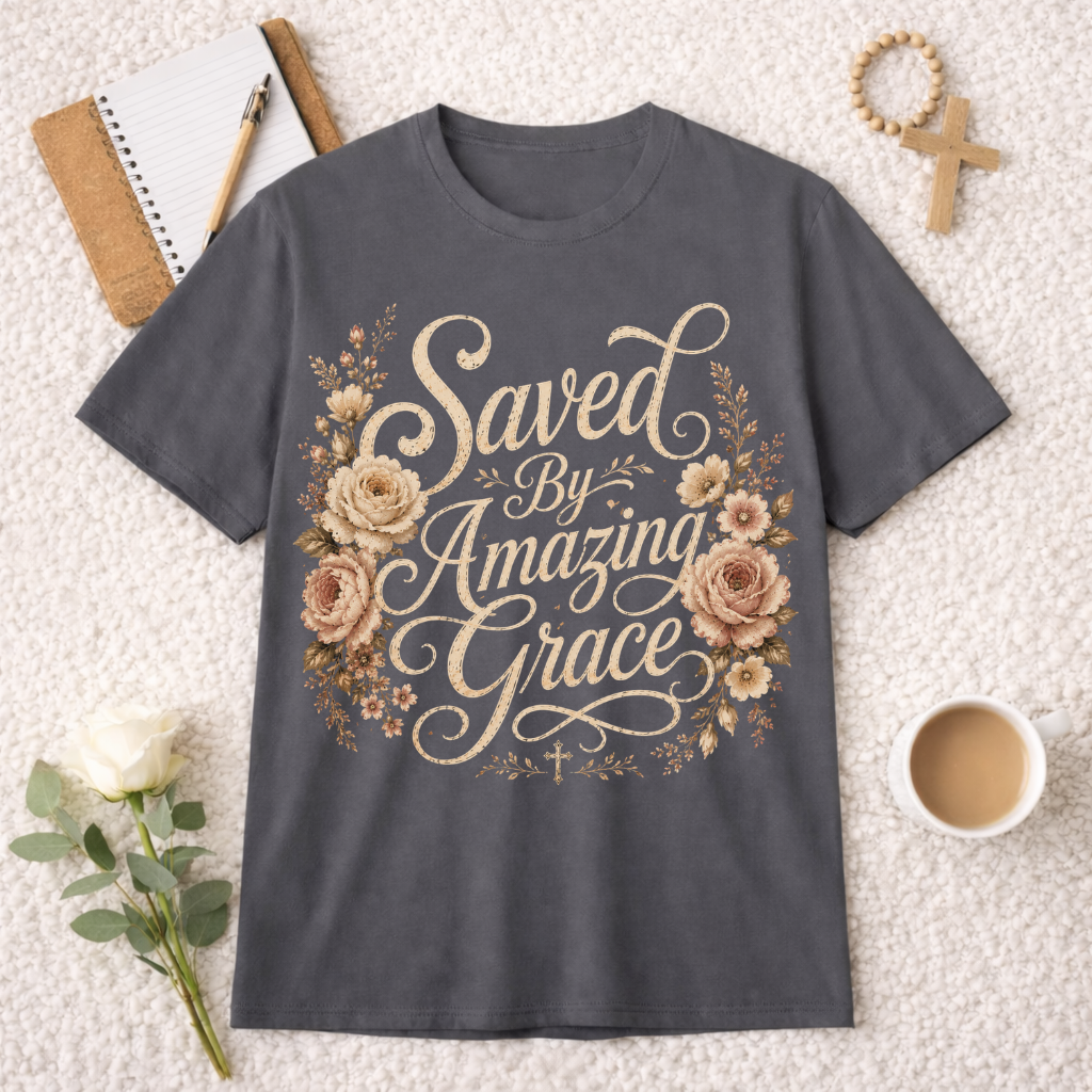 Saved By Amazing Grace T-shirt