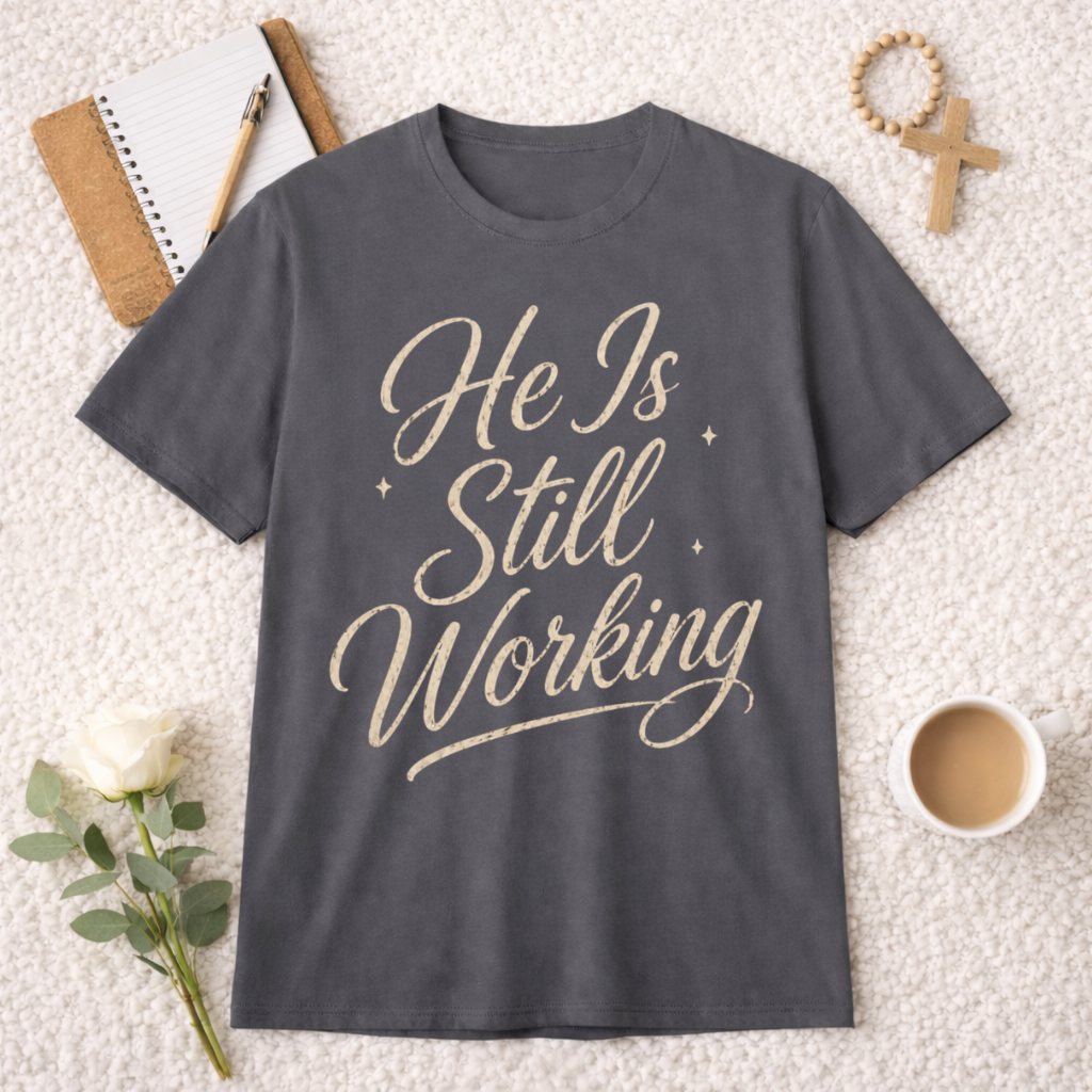 He Is Still Working T-Shirt