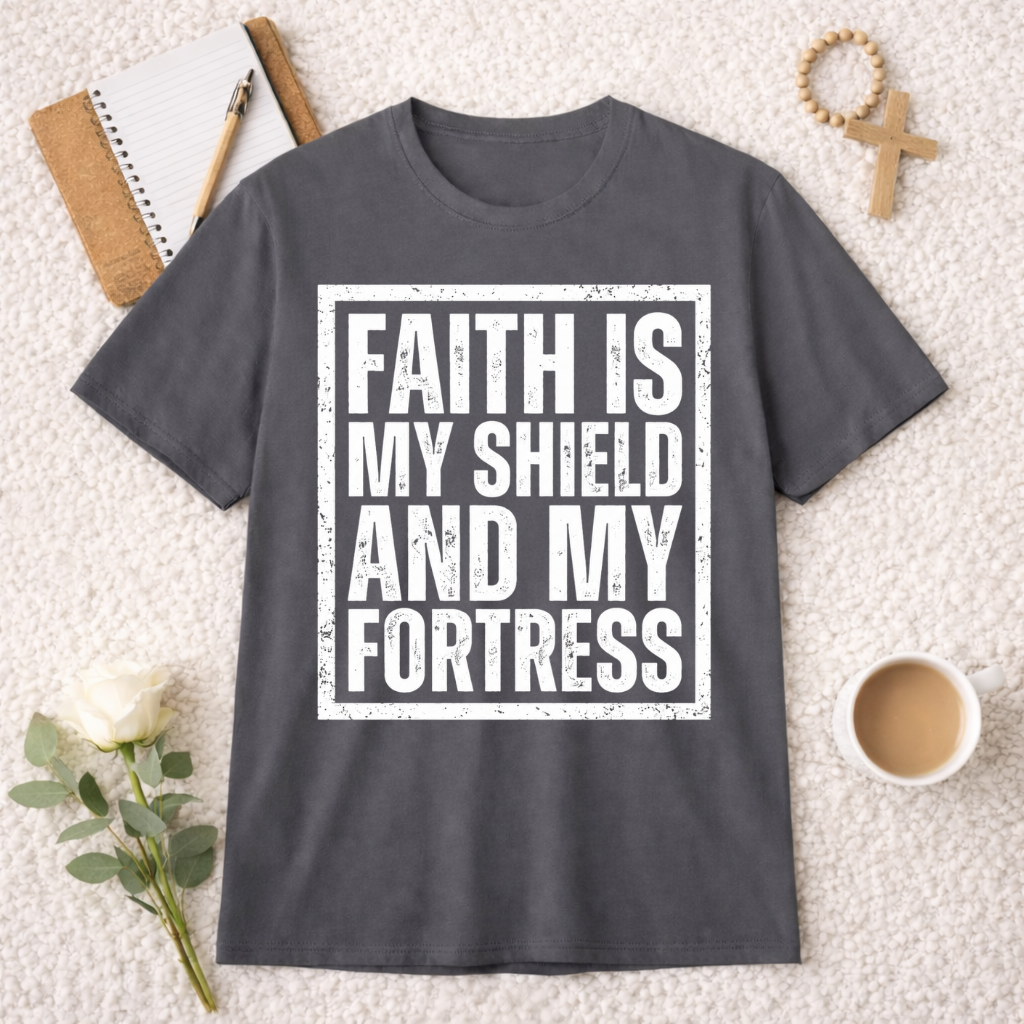Faith is My Shield and My Fortress T-shirt