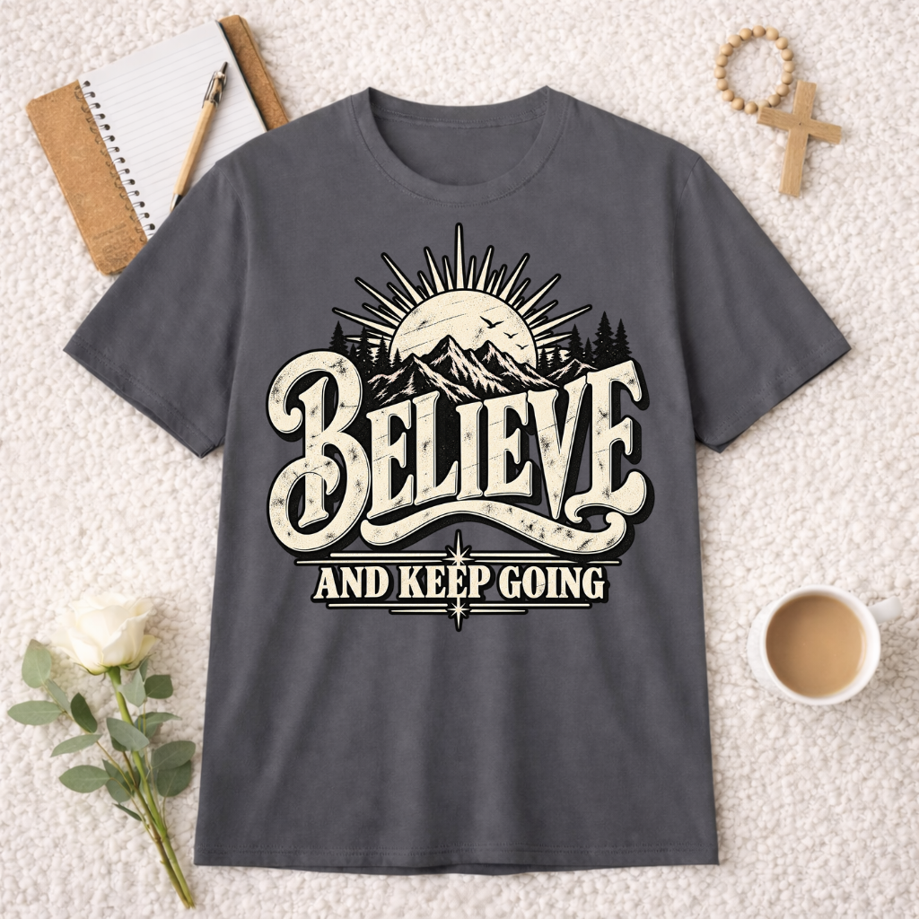 Believe And Keep Going T-shirt