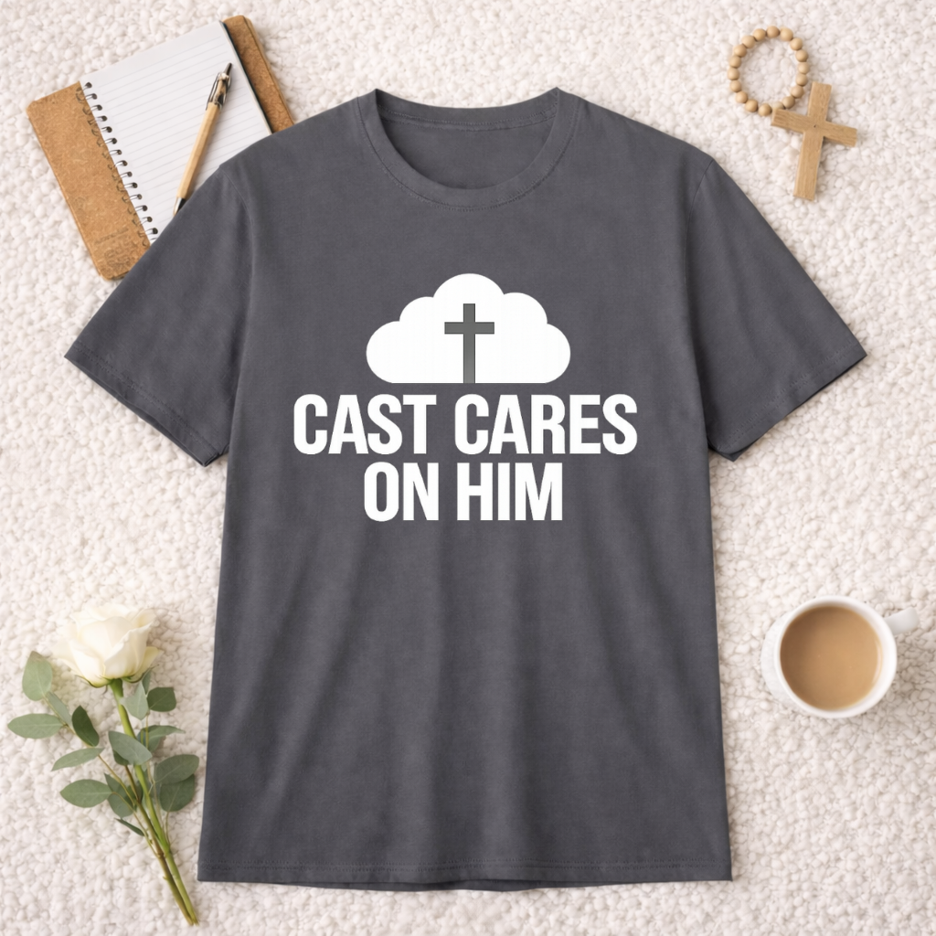Cast Cares On Him T-shirt