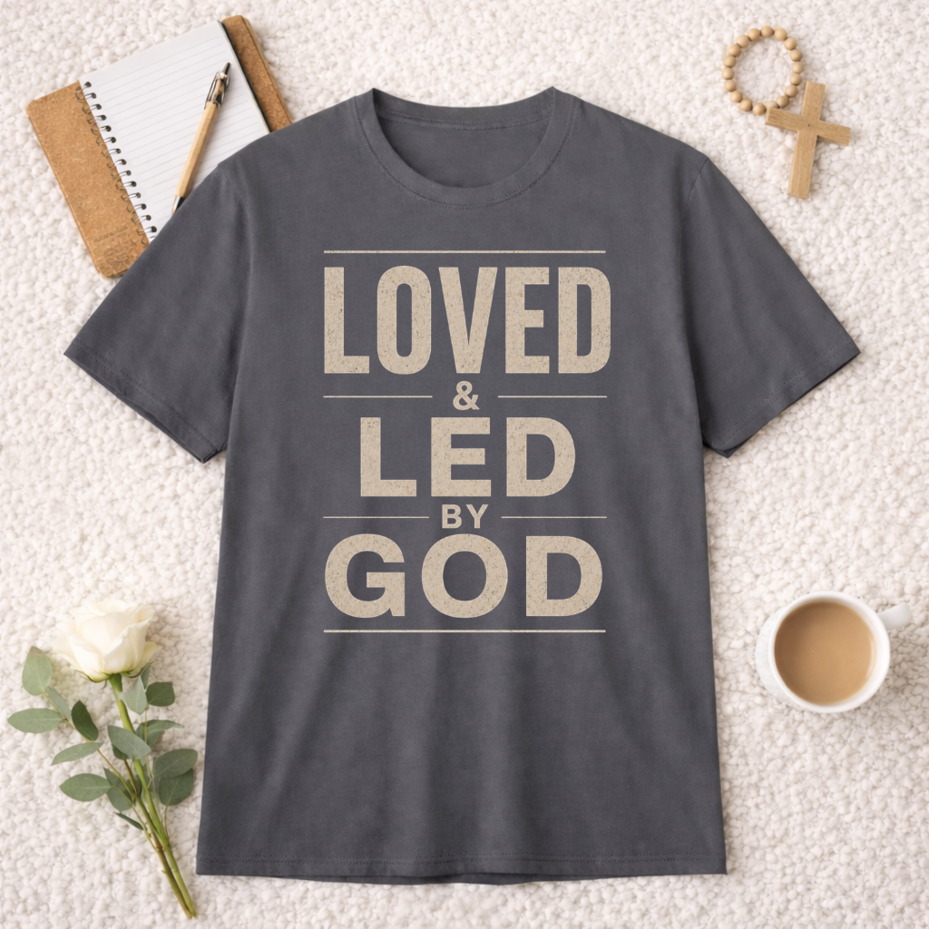 Loved and Led by God T-Shirt