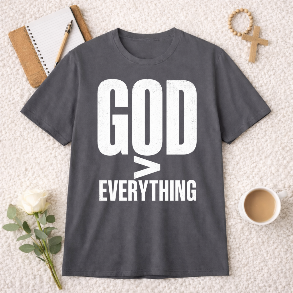 God > Everything T-shirt