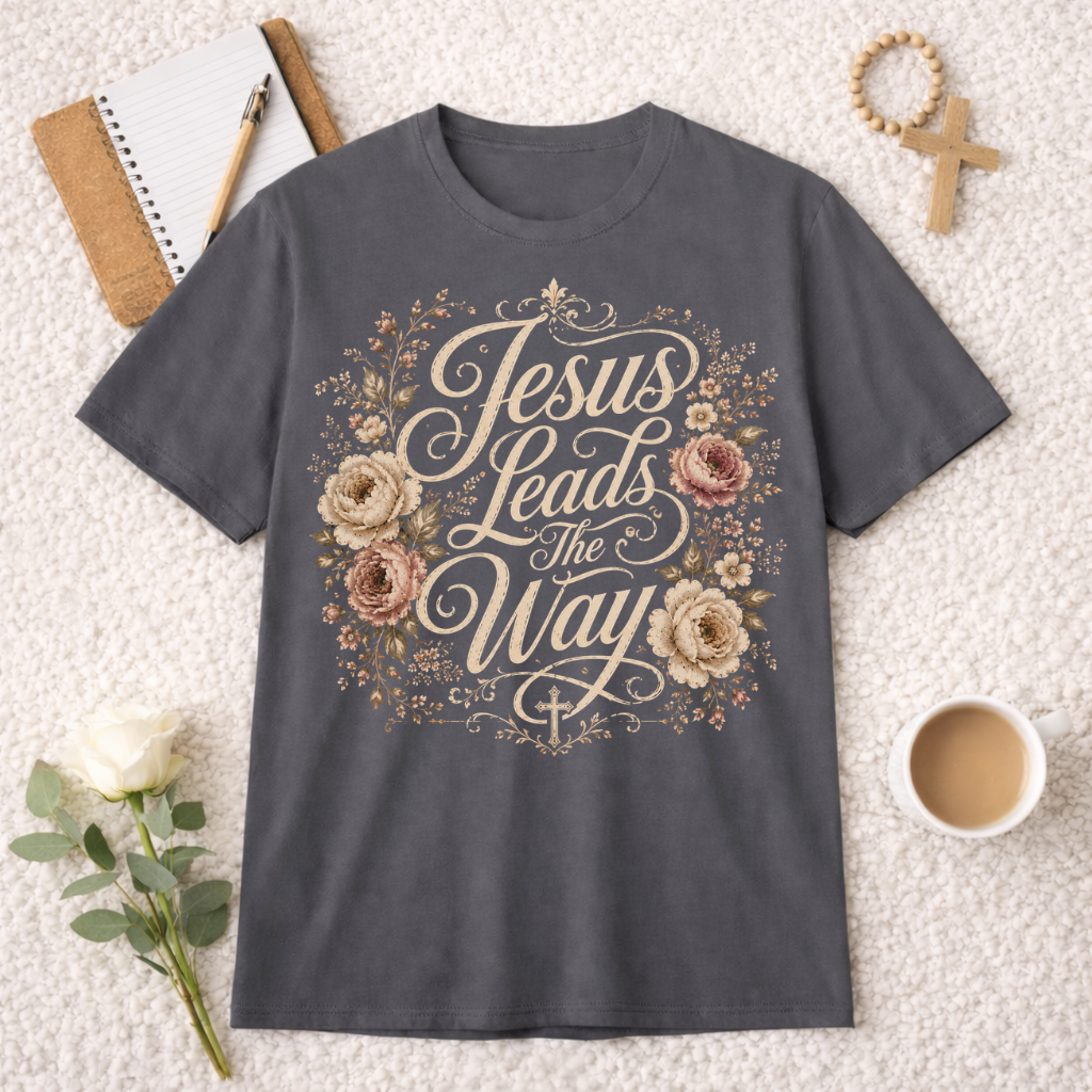Jesus Leads The Way T-shirt