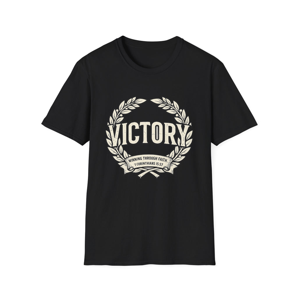 Victory. Winning Through Faith T-shirt