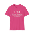 Rest. The Lord Invites Us T-shirt
