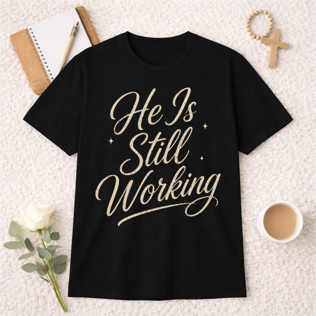He Is Still Working T-Shirt