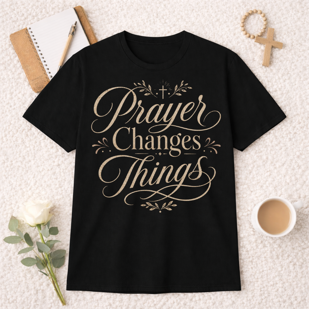 Prayer Changes Things T-shirt