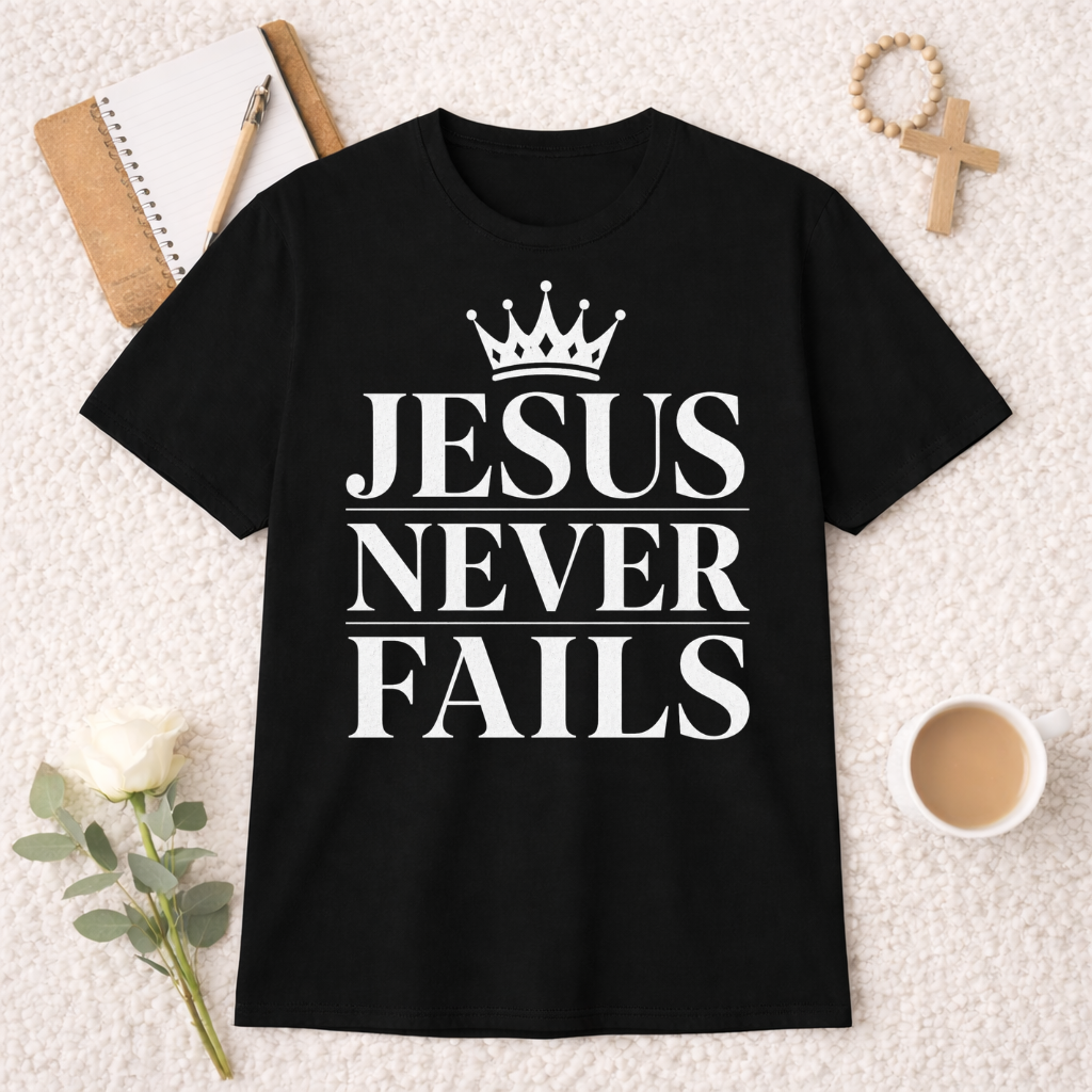 Jesus Never Fails T-shirt