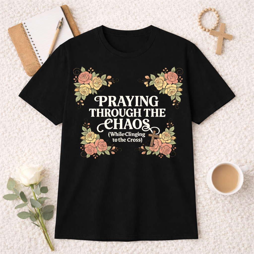 Praying Through The Chaos T-shirt