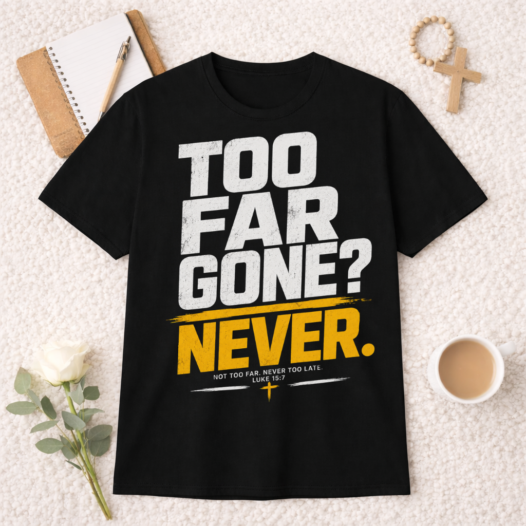 Too Far Gone? Never T-shirt