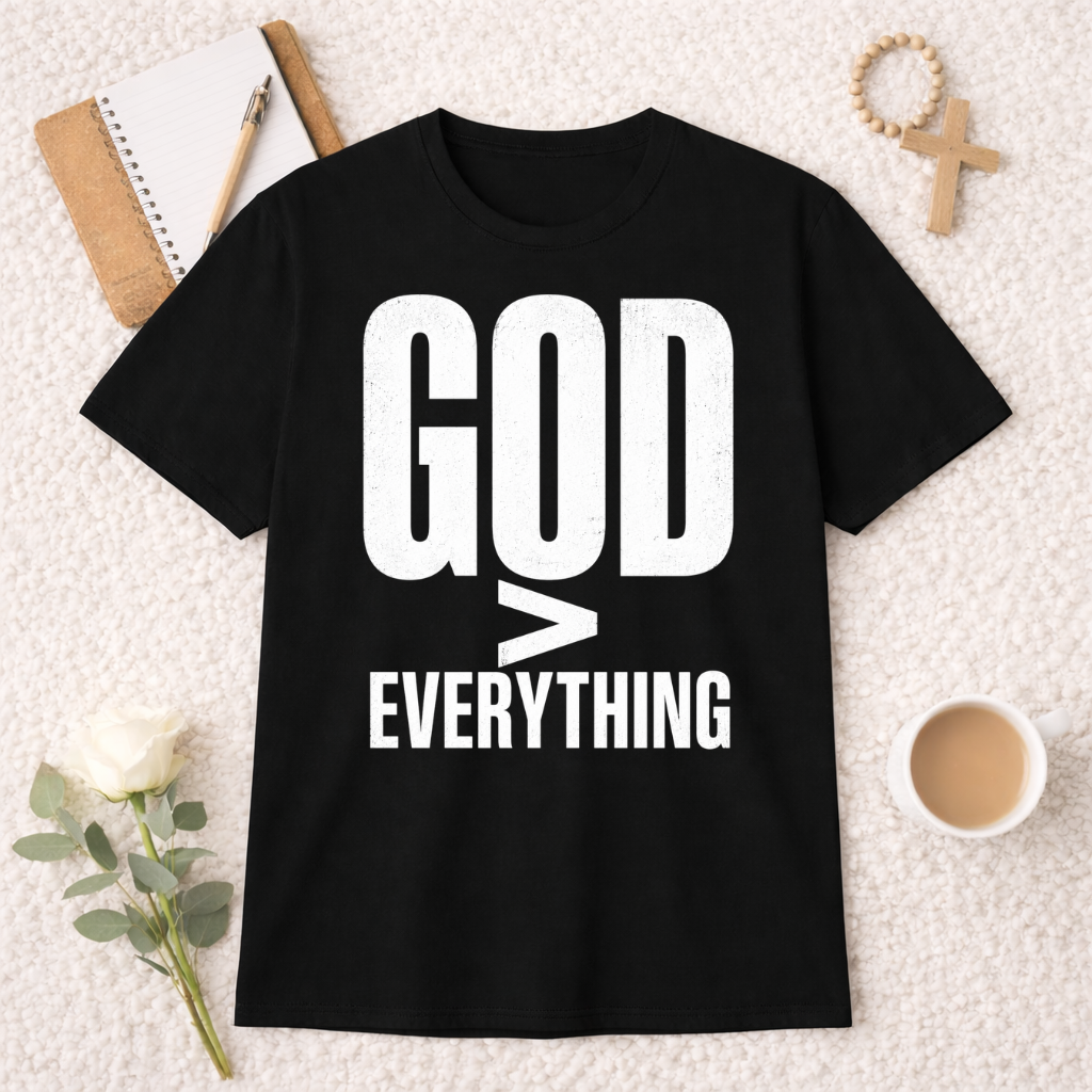 God > Everything T-shirt
