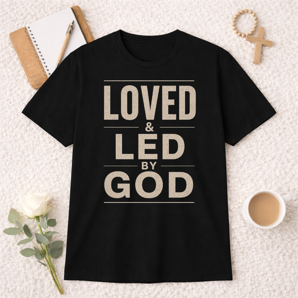 Loved and Led by God T-Shirt