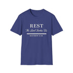 Rest. The Lord Invites Us T-shirt