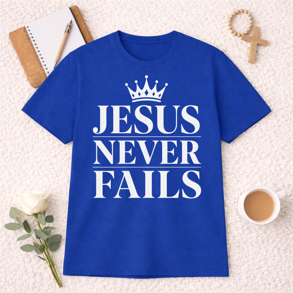 Jesus Never Fails T-shirt