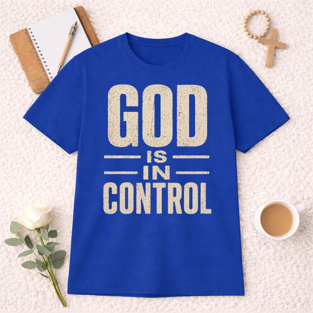 God is in Control T-Shirt