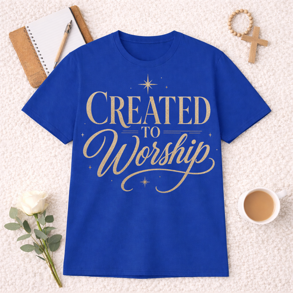 Created to Worship T-shirt