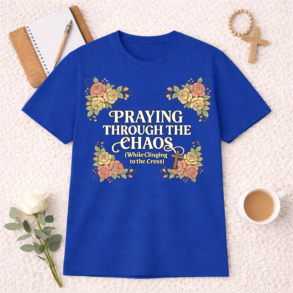 Praying Through The Chaos T-shirt