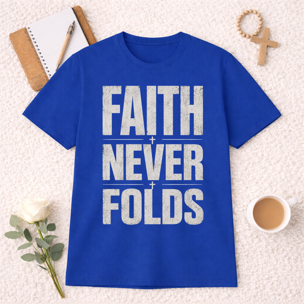 Faith Never Folds T-shirt