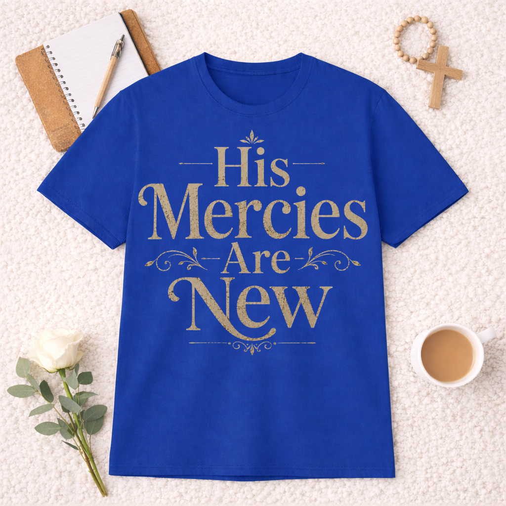 His Mercies Are New T-shirt