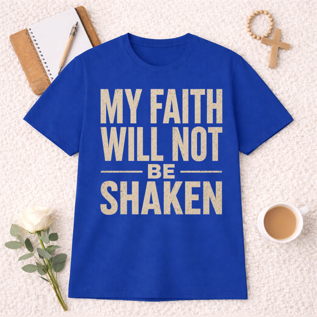 My Faith Will Not Be Shaken T-Shirt