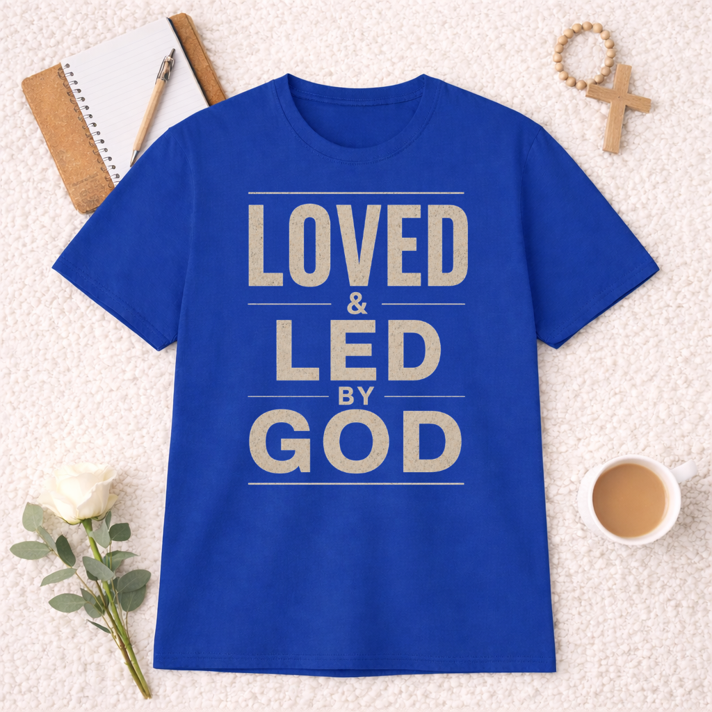 Loved and Led by God T-Shirt