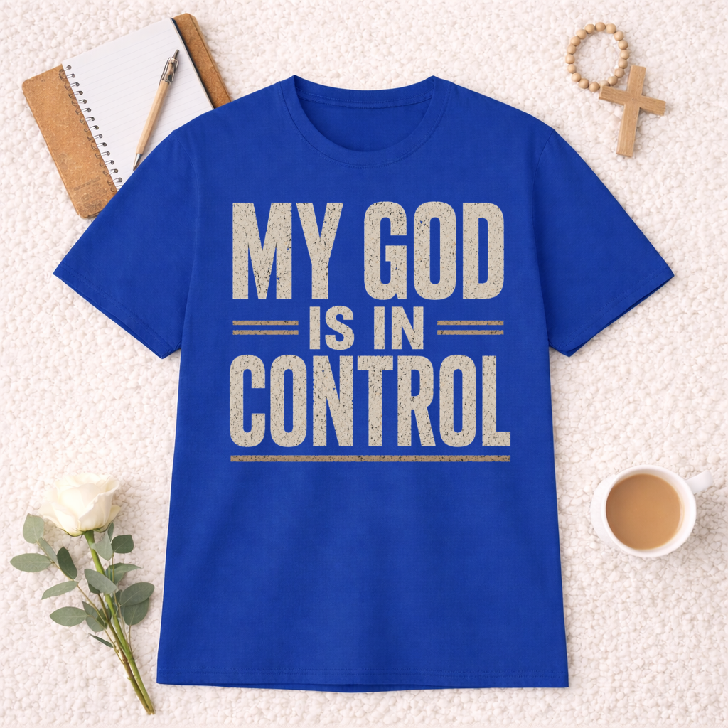 My God is in Control T-Shirt