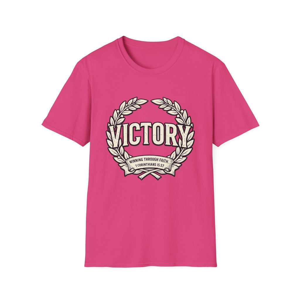 Victory. Winning Through Faith T-shirt