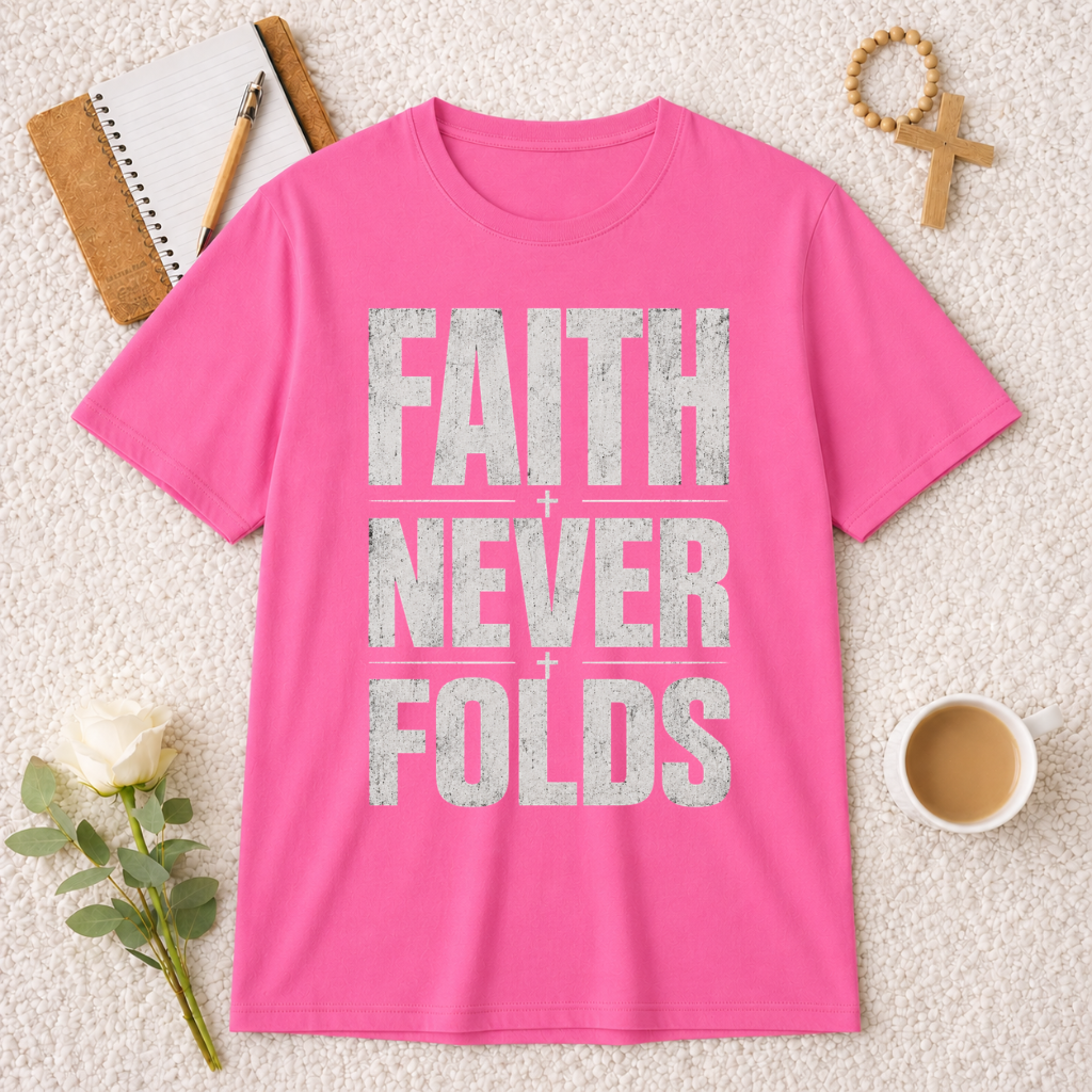 Faith Never Folds T-shirt