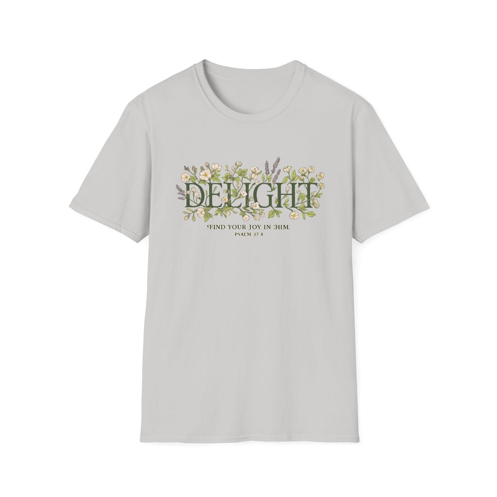 Delight. Find Your Way In Him T-shirt