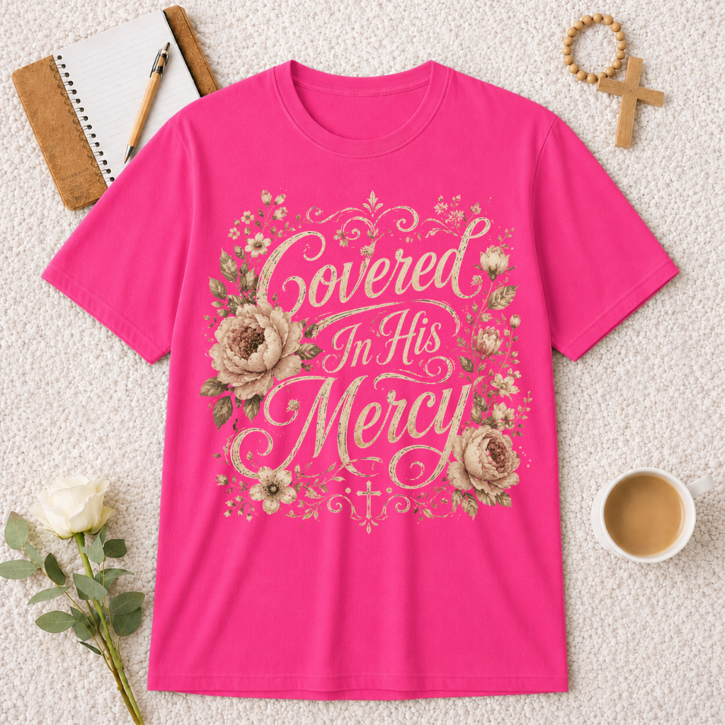 Covered In His Mercy T-shirt