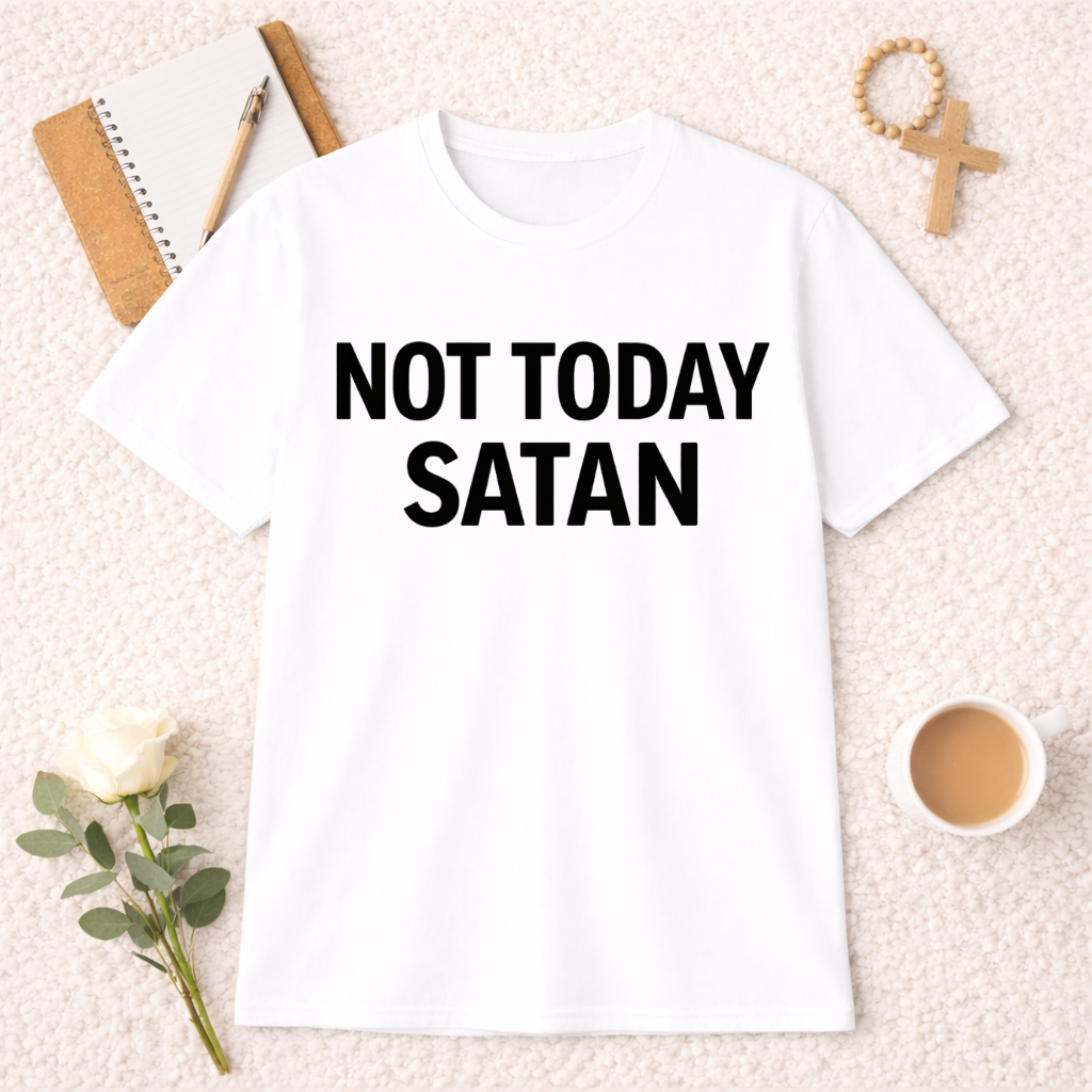 Not Today Satan T-Shirt