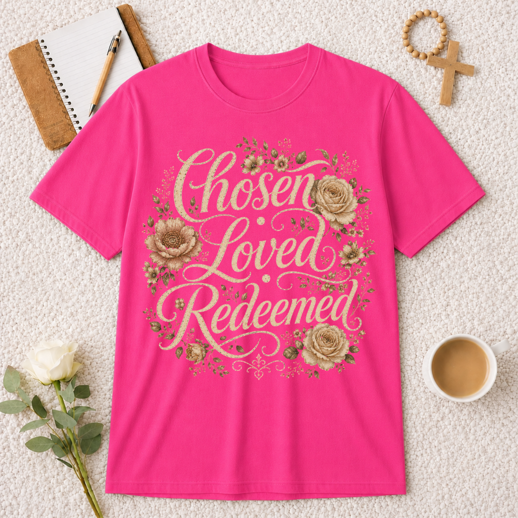 Chosen Loved Redeemed T-shirt
