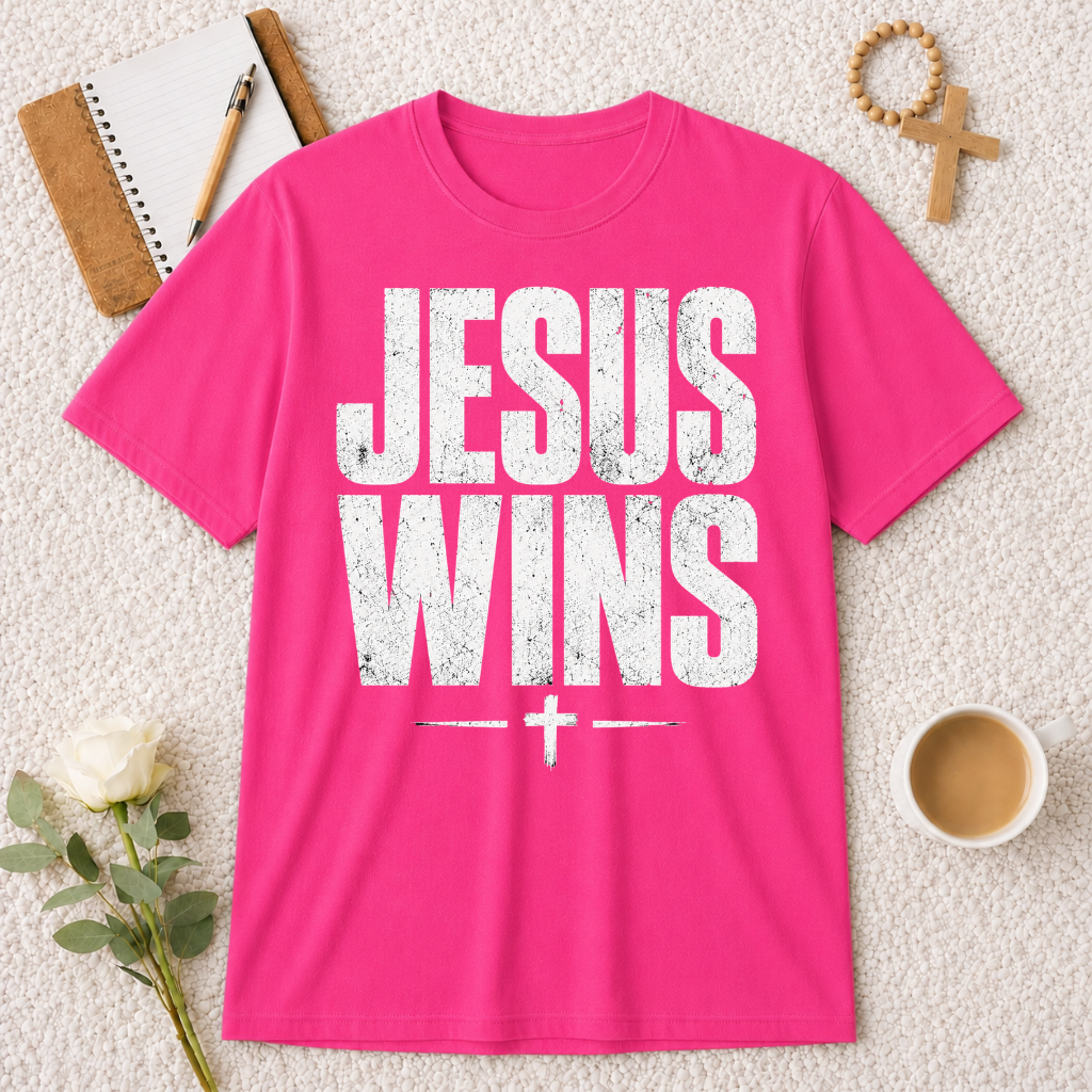 Jesus Wins T-shirt