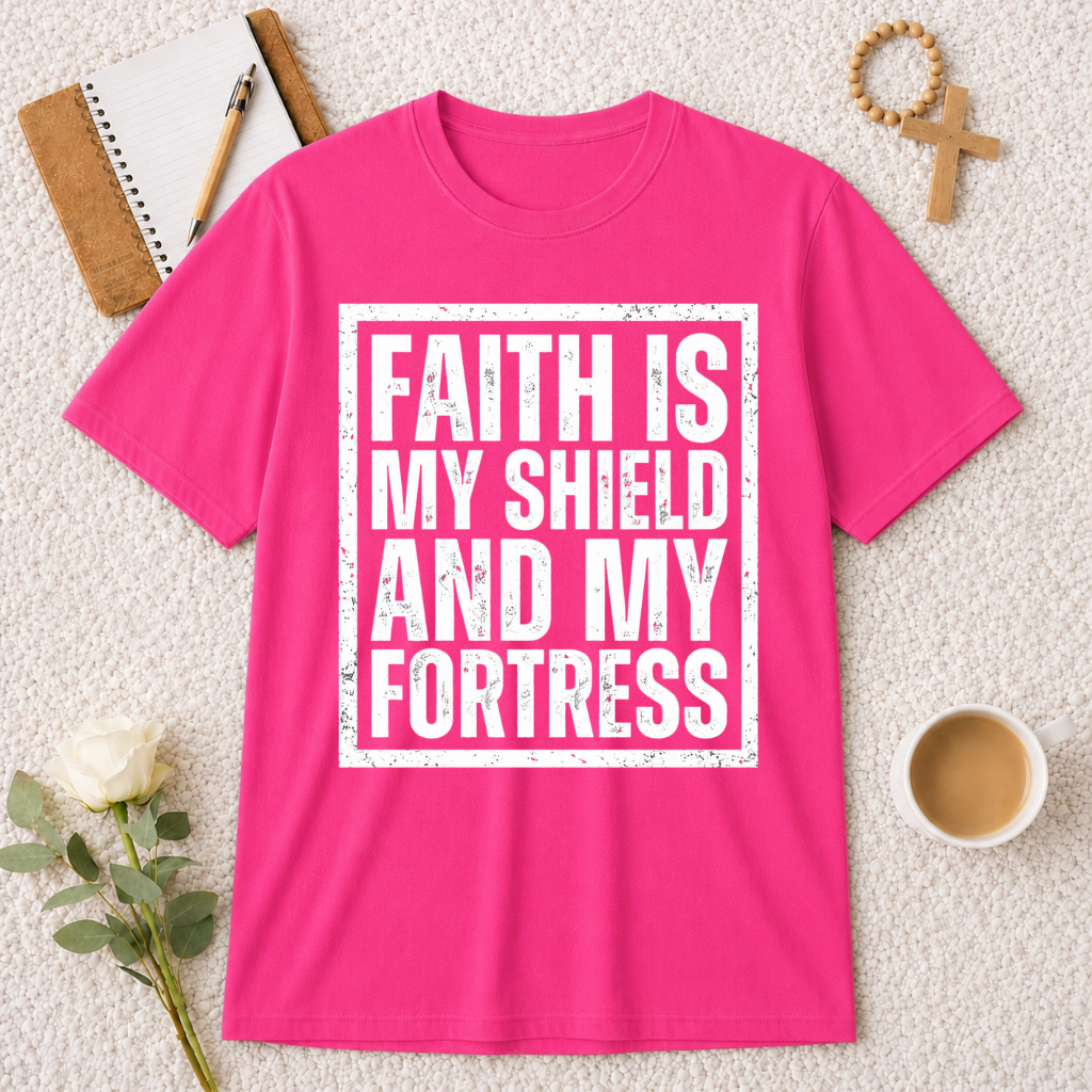 Faith is My Shield and My Fortress T-shirt
